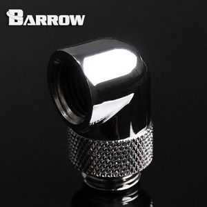 Barrow TWT90-v2.5 - Embout rotatif à 90° mâle vers femelle - Argent
