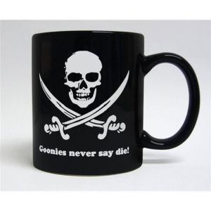 Wtt Mug - The Goonies Never Say Die - Noir et blanc