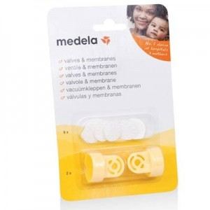 Medela 800.0727 - Kit de 2 valves et 6 membranes pour tire-lait