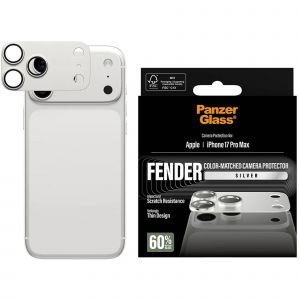 PanzerGlass Prot&egrave;ge objectif iPhone 17 Pro Max prot&egrave;ge obj silver