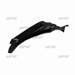 Image de Ufo Garde-Boue Arrière + Support De Plaque Avec Feu Yamaha WR250F Noir