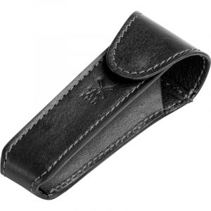 Image de Mühle Accessoires Travel für Rasierhobel aus Florentiner Leder schwarz etui 1 Stk