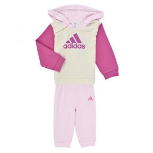 Adidas Ensemble sportswear Essentials Colorblock Enfants - Ivory / Semi Lucid Fuchsia / Clear Pink, Ivory / Semi Lucid Fuchsia / Clear Pink - Taille 12-18M