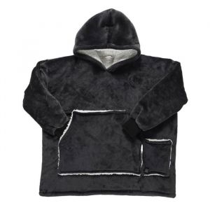 Altobuy - Sweat Plaid Chauffant Gris avec Chauffage usb, Ultra-Doux