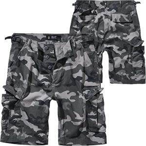 Brandit BDU Ripstop Short, Grey Camo, 4XL Homme
