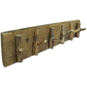 Image de VidaXL Porte-manteau Bois de récupération massif 60 x 15 cm