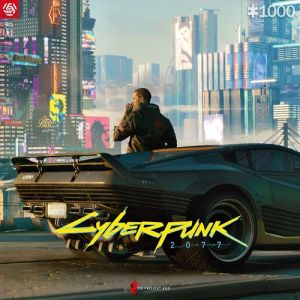 Good Loot- Cyberpunk 2077 Mercenary on The Rise Puzzle, GDL24034, 1000 pcs