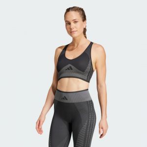 Adidas Brassière AEROKNIT Training Maintien léger, pointure X-Small - Taille X-Small