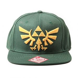 Image de Bioworld Figurine Zelda - Casquette Snapback - Green With Golden Logo