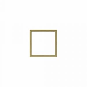 Nordlinger Pro Cadre Mouluré Bois 60x60 cm - Moulures Pré-Découpées - Certifié 100% FSC - Idéal pour Encadrement Personnalisé