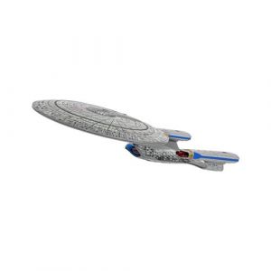 Corgi Vaisseaux spatiaux sous Pression – CC96611 Star Trek – USS Enterprise NCC-1701-D (la Prochaine génération) – Modèle de Jouet de Vaisseau Spatial, Jouets spatiaux à Collectionner pour Adultes et