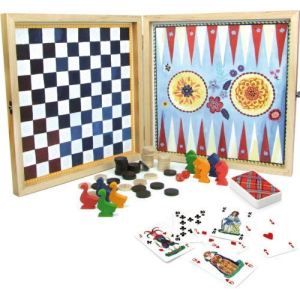 Vilac 8635 - Coffret de jeux classiques Nathalie Lété
