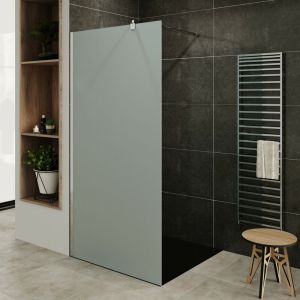 ROMA Paroi de douche Italienne verre 10 mm opaque 110 x 200 cm