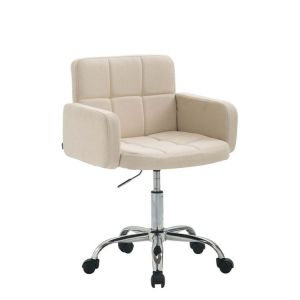 CLP Tabouret de travail Los Angeles tissu beige