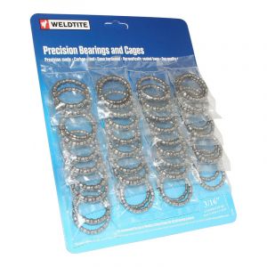 Weldtite Cages à billes pour jeu de direction de BMX 4,762 mm (20 pai
