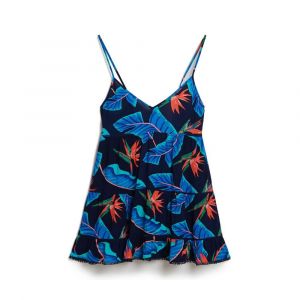 Robe de plage caraco courte femme Superdry