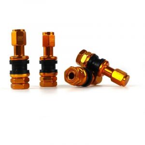 OMP Valve Aluminium Jaune 4 uds
