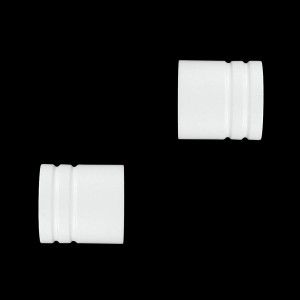 Embout bouchon d28 x2 blanc