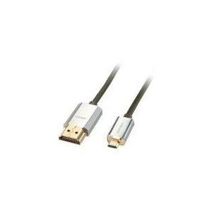 Image de Lindy 41682 - Câble HDMI Slim High Speed avec Ethernet CROMO type A/D 2m