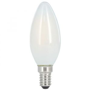 Xavax Ampoule Fil. Led, E14, 806lm Rempl. 60w, Amp. Bougie, Blc Chaud, Mate