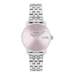 Coach Montre Femme Elliot - 14504301 Bracelet Acier Argent