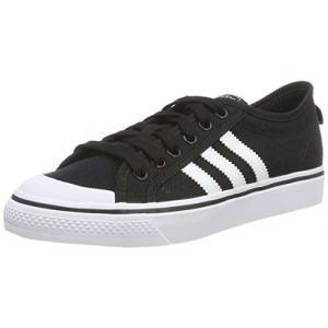 Image de Adidas Nizza J, Chaussures de Basketball Mixte Enfant, Noir (Cblackftwwhtftwwht), 36 2/3 EU