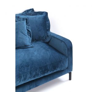 Kare Design Canapé Lullaby bleu pétrole