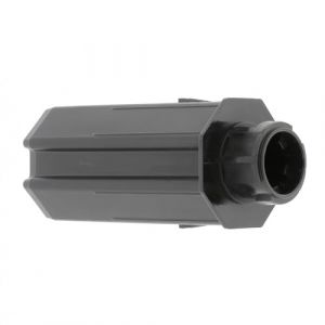 Cyclingcolors Embout de tube de volet roulant octogonal fenêtre sortie plastique, pour tube octogonal de 60 mm sortie pour roulement Ø 28 mm ou crabot de 27 mm