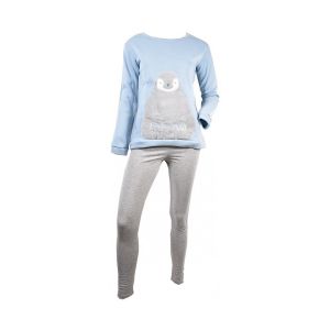 Ushuaïa Pyjama Femme Ushr003 Bleu