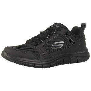Skechers Zapatillas Deportivas Para Hombre de Track Knockhill 232001-41, Negro