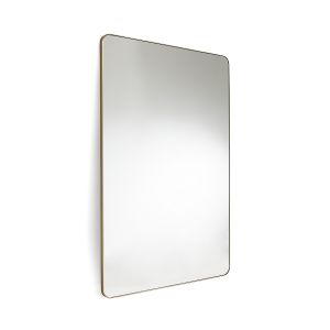 Image de Miroir rectangulaire en métal 80x120 cm, Iodus Laiton Taille Taille Unique