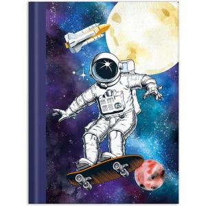 RNK 46786 - Carnet de notes "Skatonaut" in DIN A4 vierge, avec 96 feuilles 70 g/m², 1 pièce