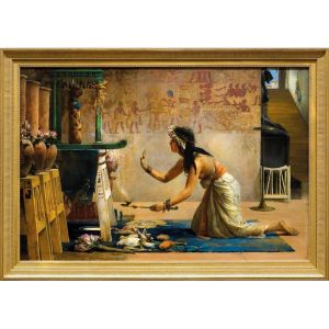 KS Games Puzzle 1000 pièces : Les Obsèques d'un chat égyptien
