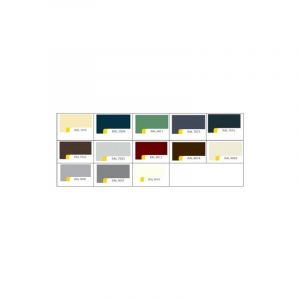 Scell-it Vis bac acier sommet nervuré Support métal IPN - Ø6 x 200 mm - TH12 - Anthracite RAL7016 - Sachet de 100 - ZTP-60200-7016
