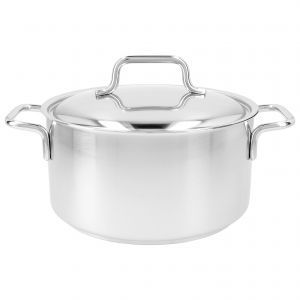 Image de Demeyere Apollo 7 Faitout avec couvercle 20 cm, Inox 18/10