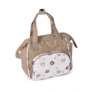 Bayer Chic Sac À Langer Pour Poupées Ourson Beige