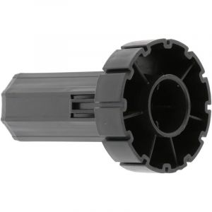 Cyclingcolors Embout tube volet roulant octogonal PVC Fenêtre poulie et tube octogonal de 40 mm sortie pour roulement Ø 28 mm