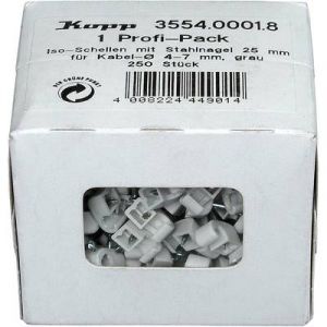 Image de Kopp Cavalier pour plage de Ø: 4 à 7 mm 355400018 gris 250 pc(s)