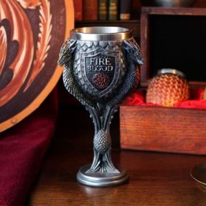 Nemesis Now Chope Game of Thrones House Targaryen Goblet 17 5cm [Vaisselle] [Vaisselle]