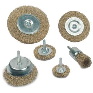 Brüder Mannesmann Jeu de 6 brosses metalliques