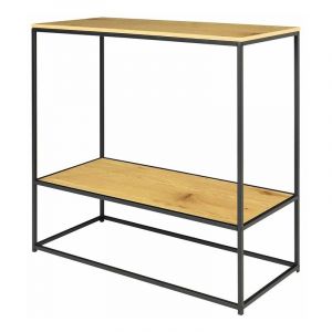 Image de Table console / Console extensible SEAFORD c ne / noir meuble multifonctionnel