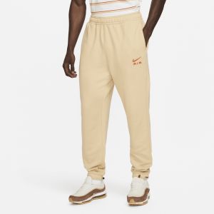 Nike Pantalon de jogging ample French Terry coton Beige - Couleur Beige - Taille L