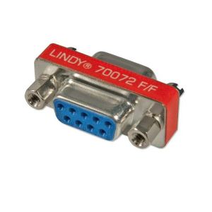 Image de Lindy 70072 - Mini-Adaptateur Sub-D 9 F/F