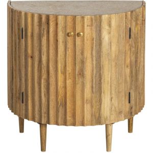 Meuble sous vasque en bois marron 80x53 cm