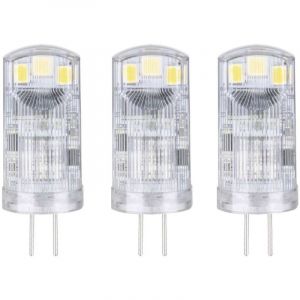 Paulmann Lot de 3 ampoules standard culot à ergots LED 12 V 3x200lm 2700K