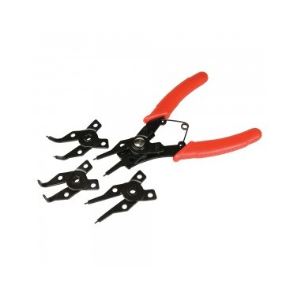 Silverline 868868 - Jeu de 5 pinces &agrave; circlips