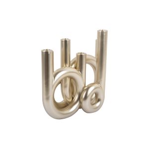 Present time Bougeoir en verre Rings Large