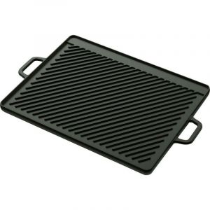 Plaque de grill Accessoire poêle en fonte noir Tepro Garten