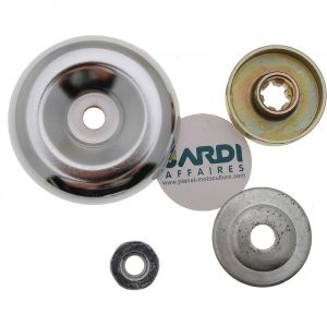 Jardiaffaires Kit rondelles pour renvoi d'angle de d&eacute;broussailleuse Chinoise 6 cannelures