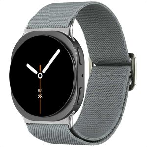 Imoshion Bracelet en nylon &eacute;lastique Samsung Galaxy Watch 8 (Classic) - 40 / 44 / 46mm - Gris